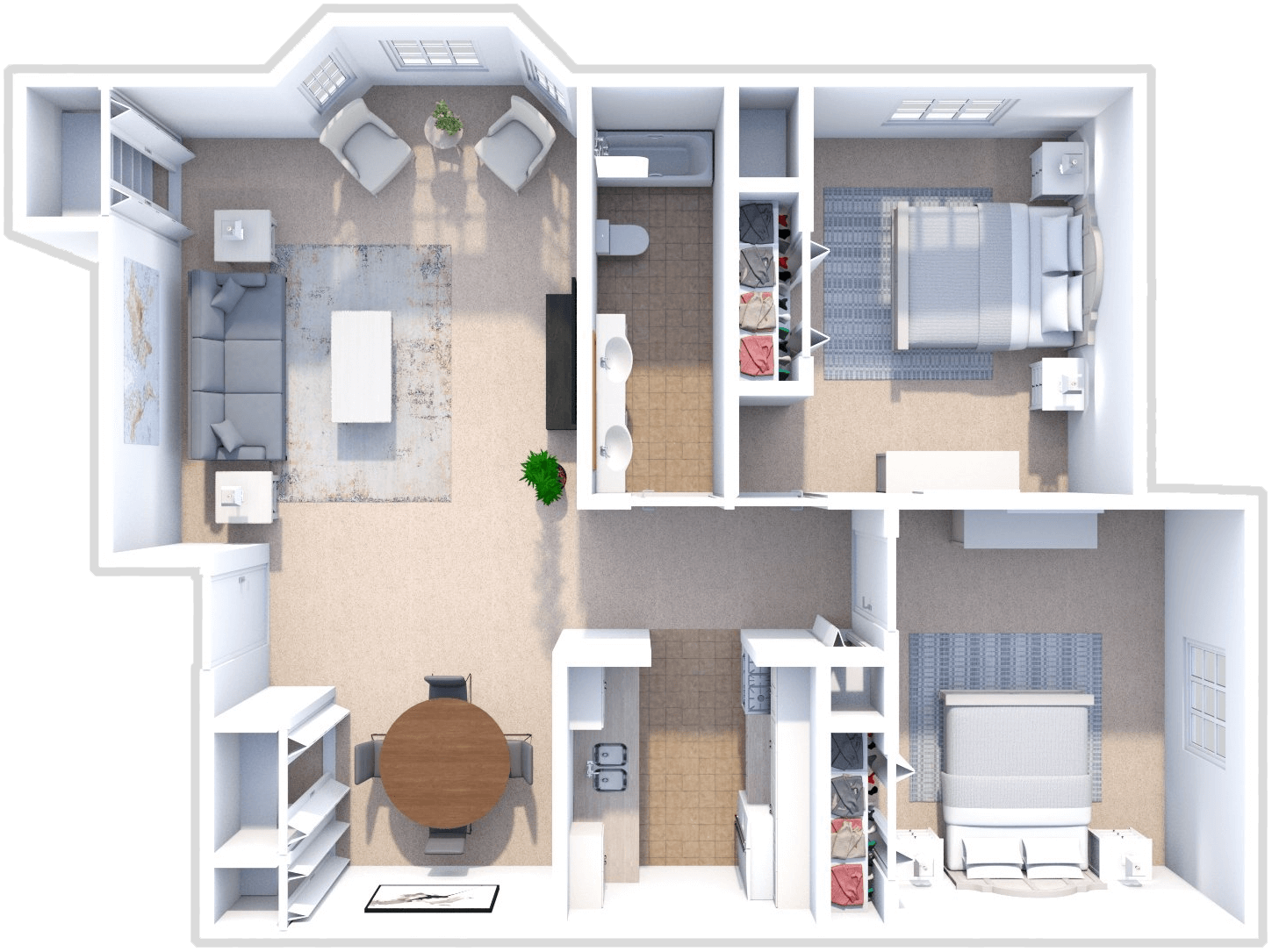 Spruce floor plan